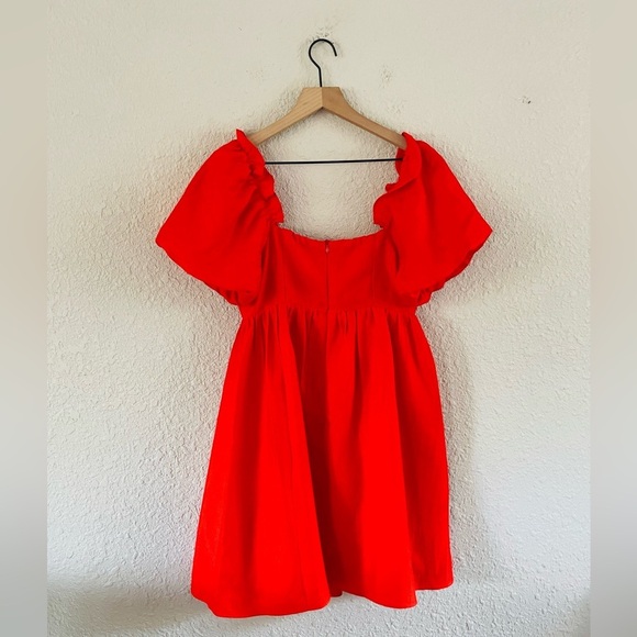 English Factory Red Mini Dress - Picture 10 of 10